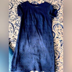 Ann Taylor Navy Dress, size 4